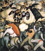 Diego Rivera Burn the Judas china oil painting artist